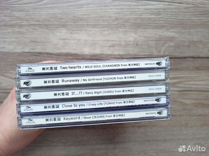 Tvxq dbsk JYJ набор дисков trick k-pop