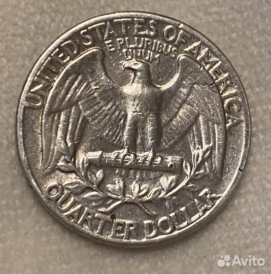 Монета liberty (серебро) 1964г