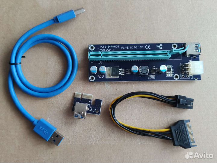 Кабель питания видеокарты 8 pin на 2 SATA
