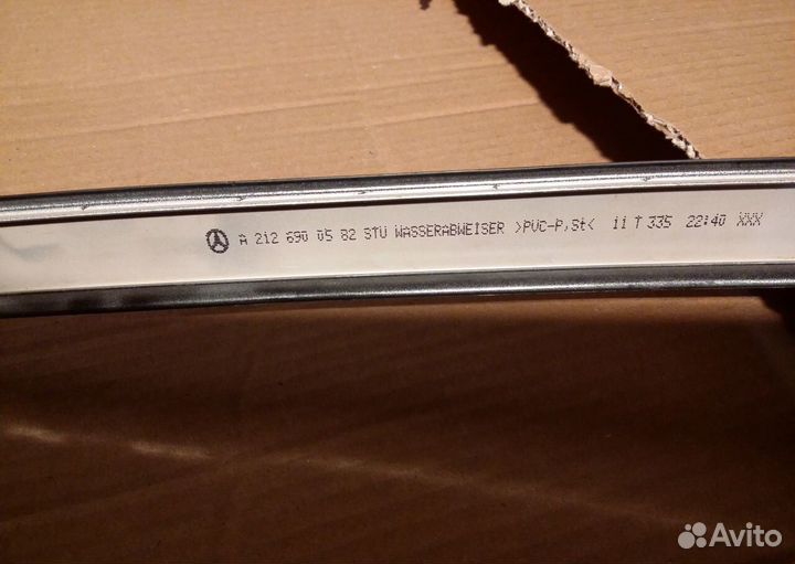 Накладка крыши мерседес Е 212