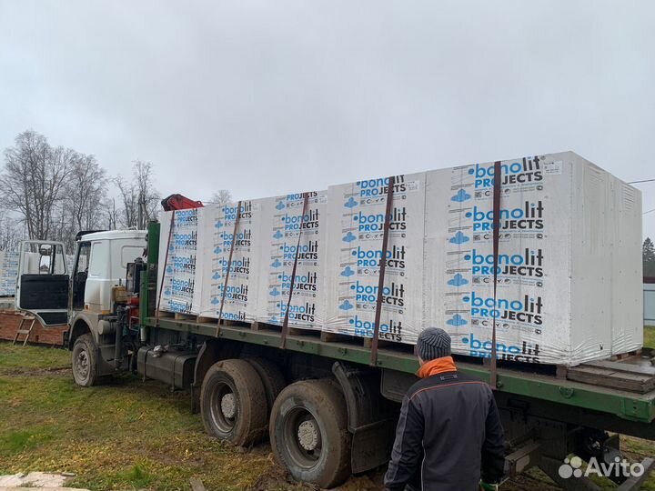 Блоки Бонолит д600