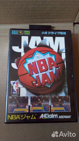NBA Jam для Sega MegaDrive 1993 год