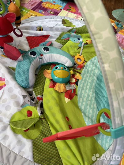 Развивающий коврик tiny love солнечная полянка