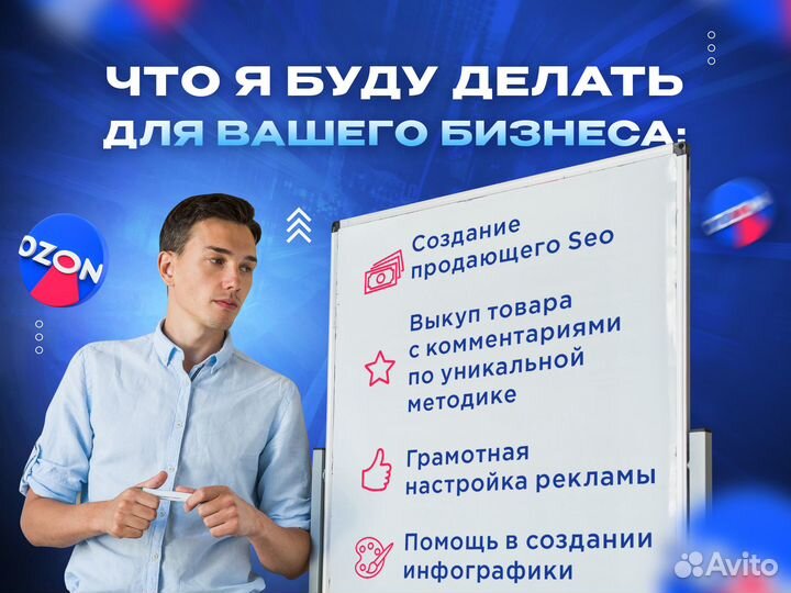 Продвижение товара на Ozon / Самовыкупы Озон / SEO