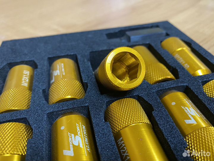 Колесные гайки M12x1,5 LS Gold