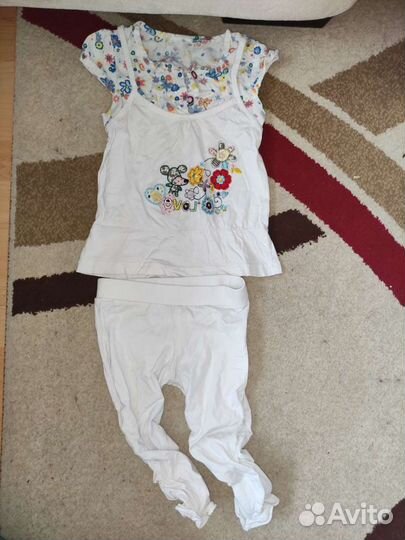 Вещи пакетом девочка 104