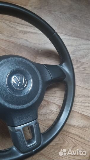 Кожаный руль Volkswagen