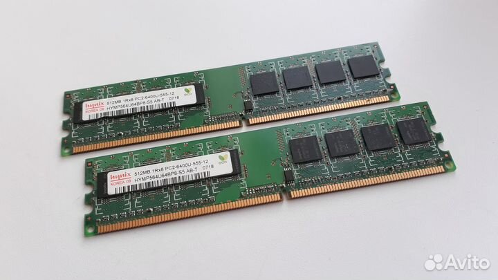 Модули оперативной памяти Hynix DDR2 512mb