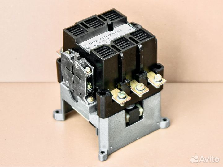Пускатель магнитный новый 380В пма-4100 63А