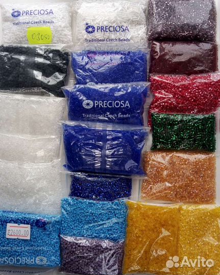 Микробисер, микрорубка Preciosa 11,12,13