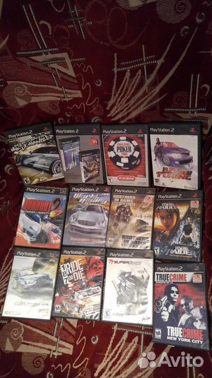 Игры для PlayStation 2 - 96 дисков - Пакетом