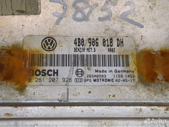 Блок управления двигателем Volkswagen Passat 5, 2003