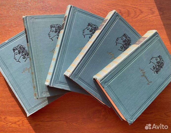 А С Пушкин собрание сочинений в 5 томах 1969