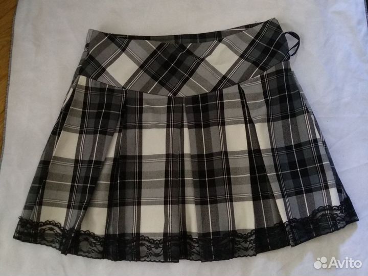 Юбка плиссированная 46