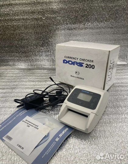 Автоматический детектор валют dors 200