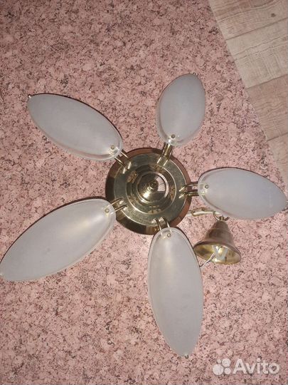 Люстра потолочная бу