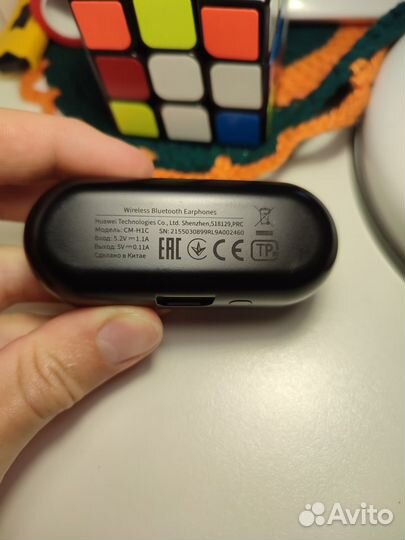 Беспроводные наушники Huawei FreeBuds Lite Black