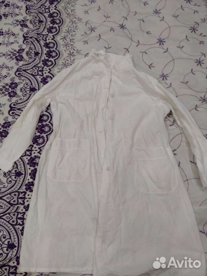 Медицинский халат женский белый