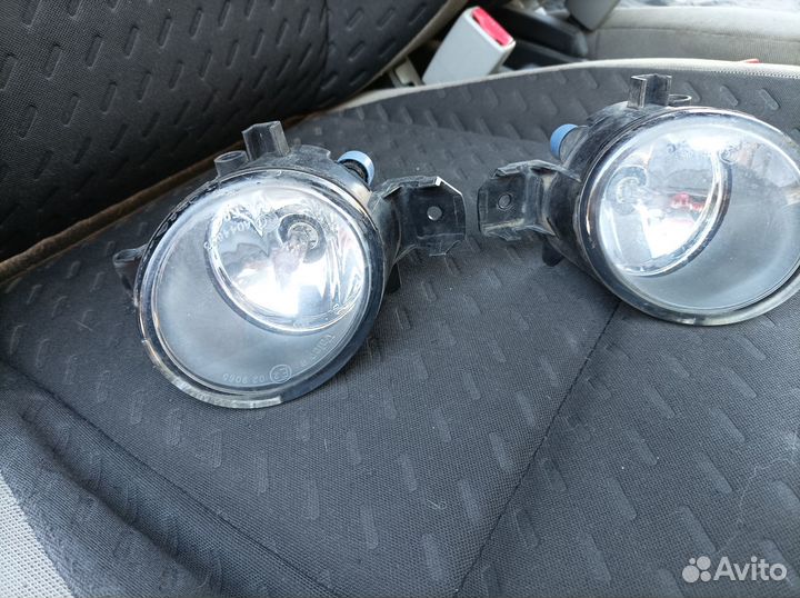 Противотуманные фары на nissan