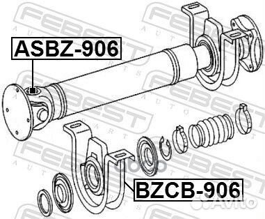 Крестовина карданного вала asbz906 Febest