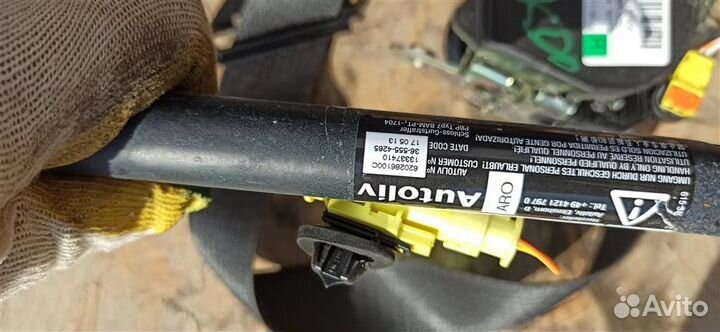 Ремень безопасности с пиропатроном Opel Astra J G