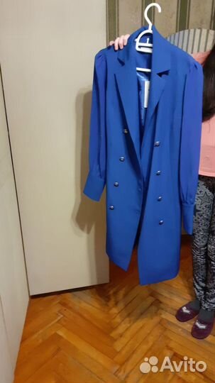 Платье пиджак 46