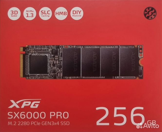 Adata XPG SX6000 PRO 256Gb