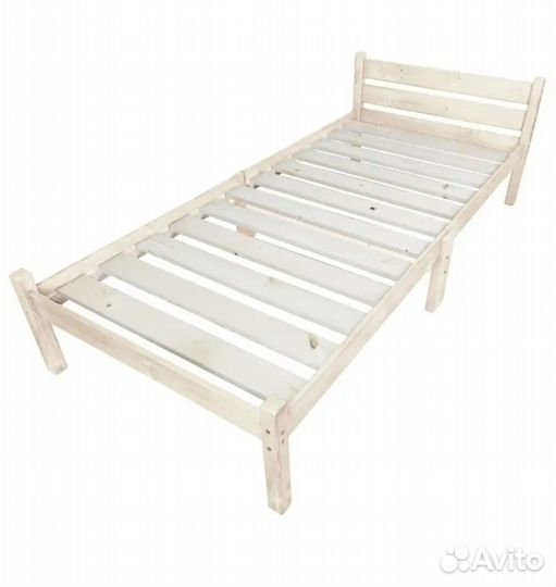 Кровать б/у односпальная, состояние новой