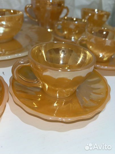 Кофейный/чайный сервиз Anchor Hocking Fire King