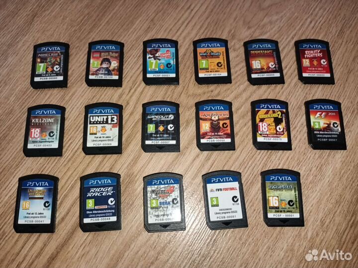 Игры PS Vita, PSP, PS1, Sega обмен (почта)