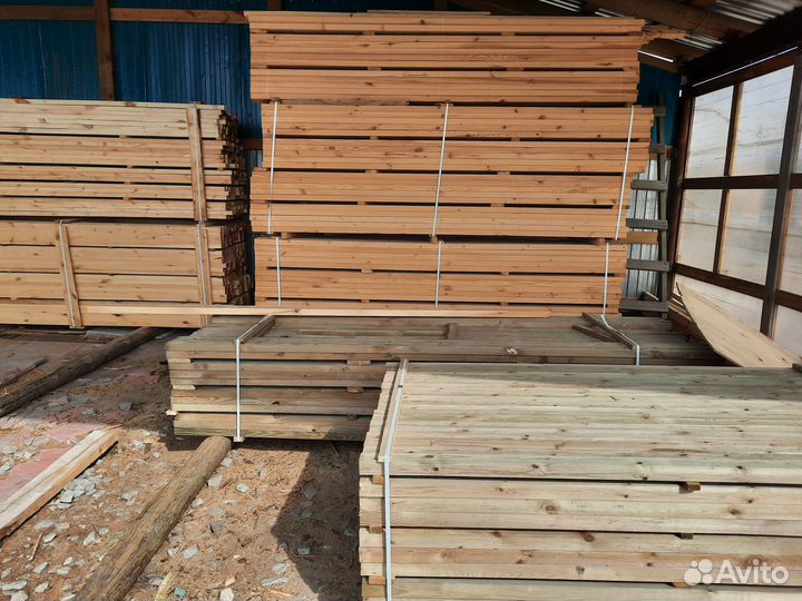 Брусок сухой строганный