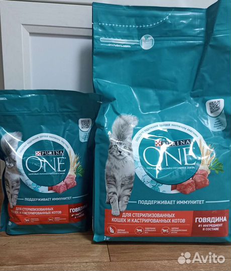 Сухой корм для кошек Purina One в ассортименте