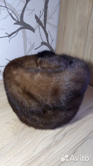 Шапка норковая женская