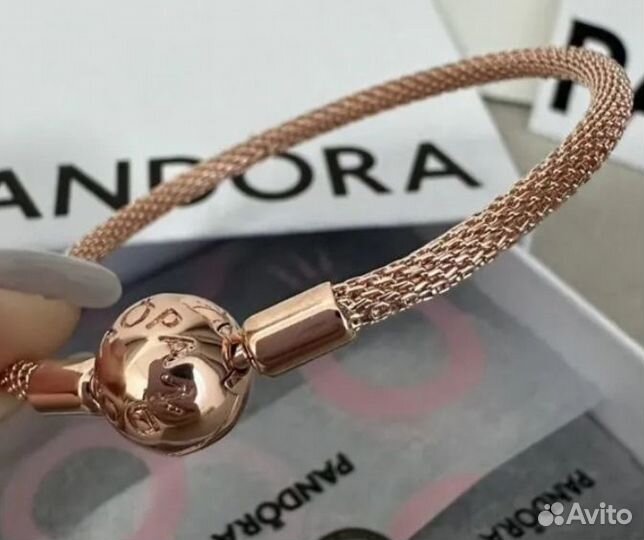 Плетeный брacлет Раndora rose