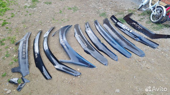 Мухобойки на капот отбойники дефлектор капота