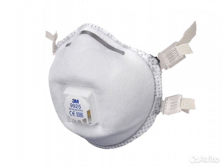 Респиратор противоаэрозольный 3М (9925)