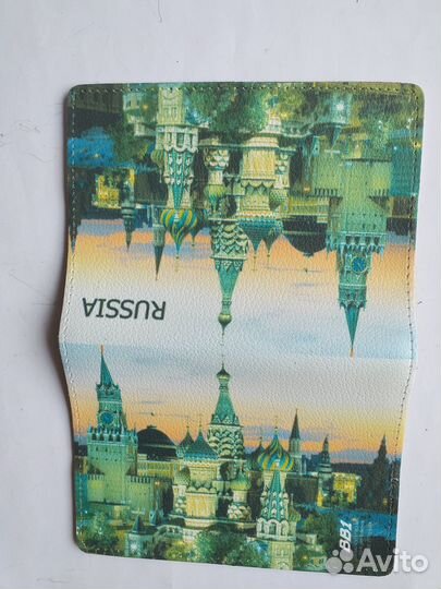 Обложка для паспорта. Натуральная кожа