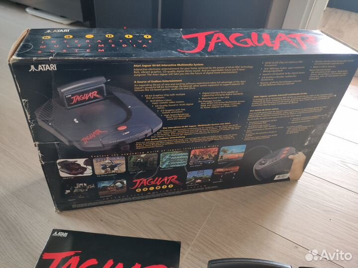 Atari Jaguar PAL в коробке полн.комплект