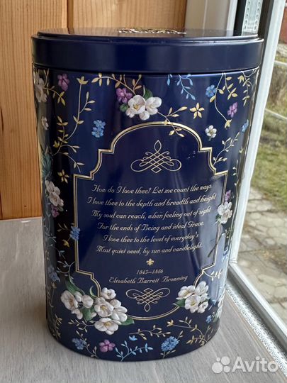 Жестяная банка из-под чая Richard