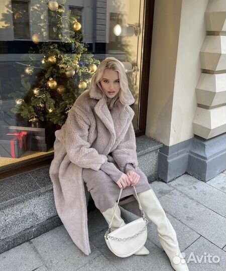 Шуба тедди Max mara