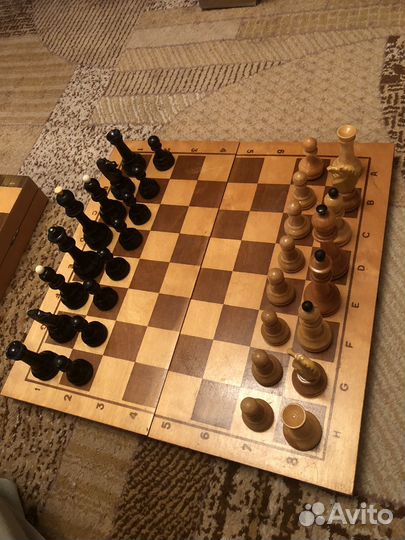 Шахматы СССР бу бронь