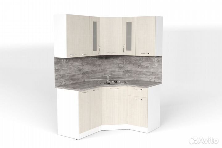 Кухонный гарнитур Лариса оптима 2 1500х1300 мм