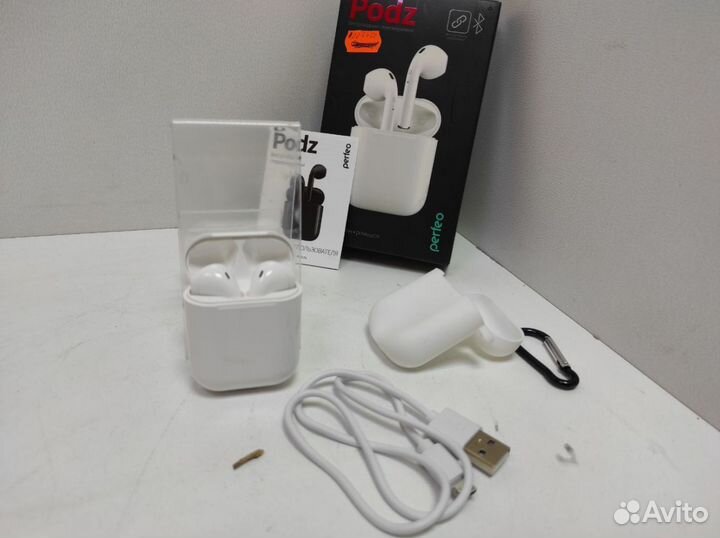 Наушники Беспроводные Внутриканальные Perfeo Podz