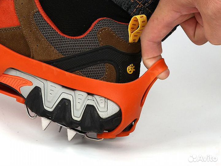 Ледоступы/ледоходы, 18 зубьев черные