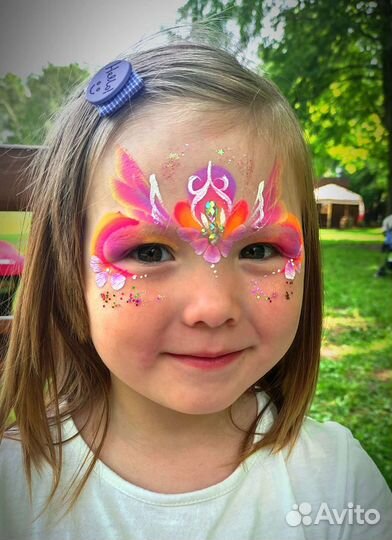 Аквагрим, блеск-тату