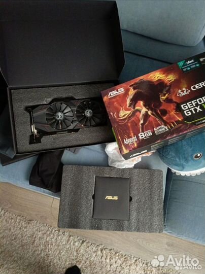 Видеокарта Asus GTX 1070 ti 8gb