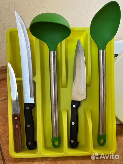 Кухонные принадлежности утварь IKEA нож контейнер