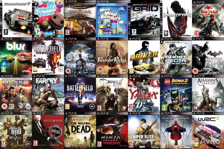 Игры PS3