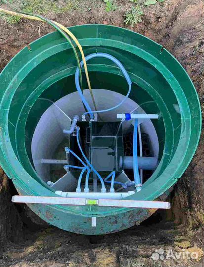 Установка канализации септик под ключ