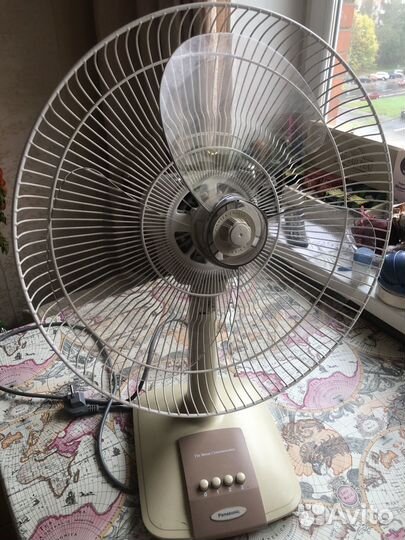 Вентилятор настольный СССР. Panasonik